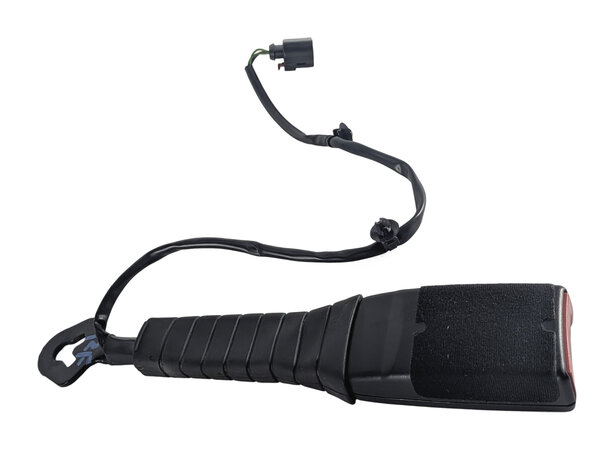 Thumbnail 5: 2011-2018 PORSCHE CAYENNE (958) FRONT RIGHT SEATBELT BUCKLE RECEIVER (Black)