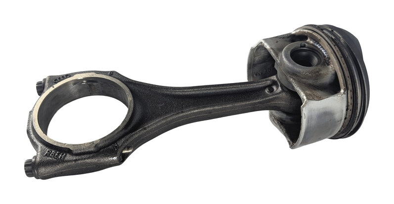 Thumbnail 4: 11-18 PORSCHE CAYENNE PANAMERA (958 970) 3.0L HYBRID LEFT ENGINE PISTON w/ ROD