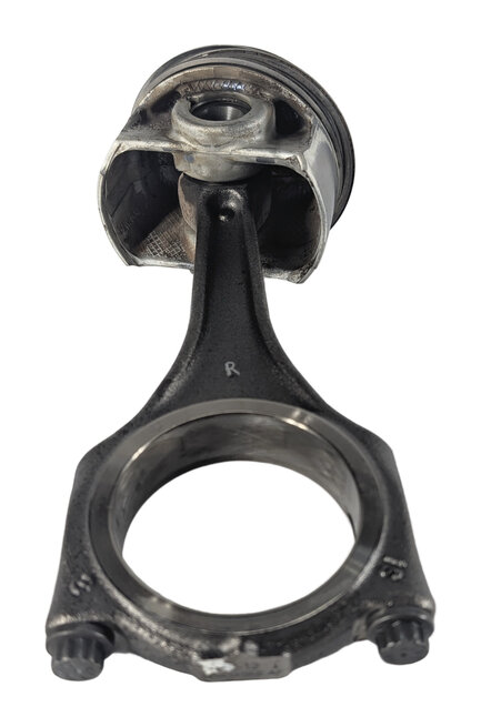 Thumbnail 2: 11-18 PORSCHE CAYENNE PANAMERA (958 970) 3.0L HYBRID RIGHT ENGINE PISTON w/ ROD
