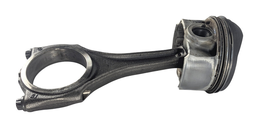 Thumbnail 4: 11-18 PORSCHE CAYENNE PANAMERA (958 970) 3.0L HYBRID RIGHT ENGINE PISTON w/ ROD