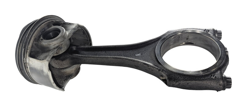 Thumbnail 5: 11-18 PORSCHE CAYENNE PANAMERA (958 970) 3.0L HYBRID RIGHT ENGINE PISTON w/ ROD