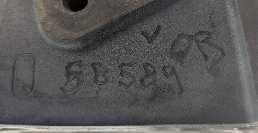 Thumbnail 10: 11-18 PORSCHE CAYENNE PANAMERA (958 970) 3.0L HYBRID ENGINE RIGHT CYLINDER HEAD