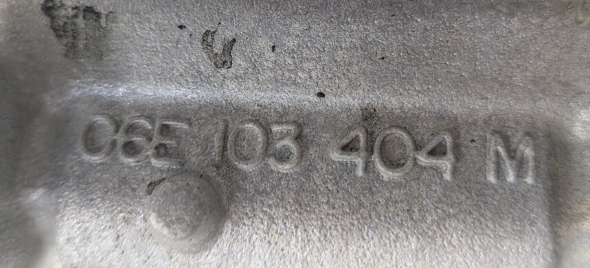 Thumbnail 8: 11-18 PORSCHE CAYENNE PANAMERA (958 970) 3.0L HYBRID ENGINE RIGHT CYLINDER HEAD