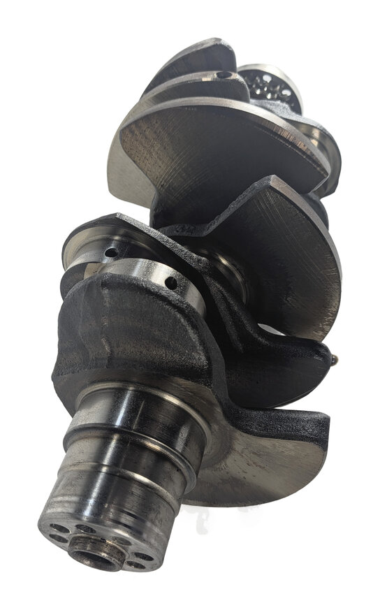 Thumbnail 5: 11-18 PORSCHE CAYENNE (958) 3.0L (M06.EC) HYBRID ENGINE CRANKSHAFT CRANK SHAFT