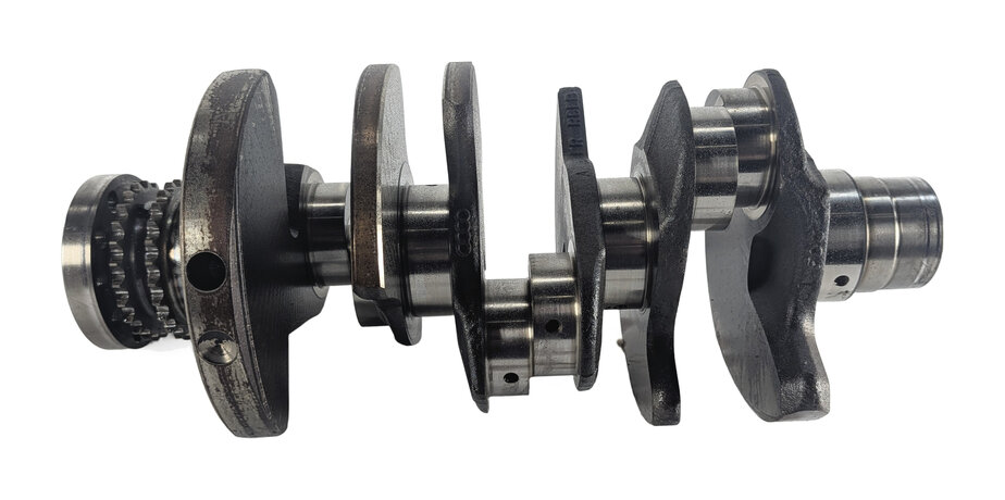 Thumbnail 6: 11-18 PORSCHE CAYENNE (958) 3.0L (M06.EC) HYBRID ENGINE CRANKSHAFT CRANK SHAFT
