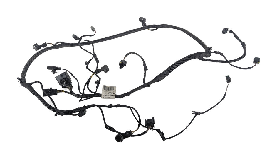 Thumbnail 9: 2016 PORSCHE CAYENNE (958) FRONT PARK ASSIST PDC SENSOR SET/4 w/ HARNESS (Black)