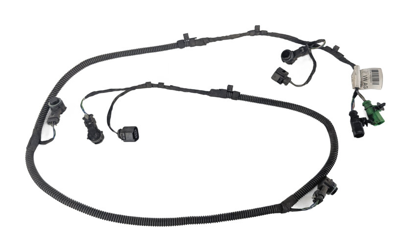 Thumbnail 3: 2016 PORSCHE CAYENNE (958) REAR PARK ASSIST PDC SENSOR SET/4 w/ HARNESS (Black)