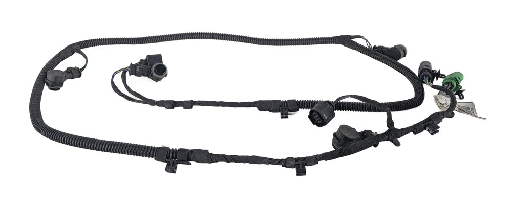 Thumbnail 5: 2016 PORSCHE CAYENNE (958) REAR PARK ASSIST PDC SENSOR SET/4 w/ HARNESS (Black)