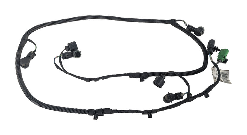 Thumbnail 6: 2016 PORSCHE CAYENNE (958) REAR PARK ASSIST PDC SENSOR SET/4 w/ HARNESS (Black)