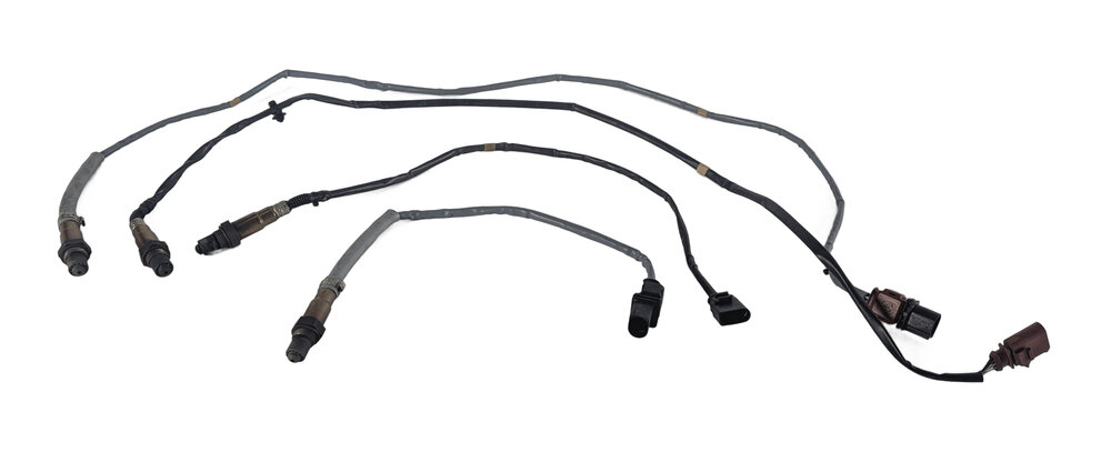 Thumbnail 2: 2016 PORSCHE CAYENNE 958 3.0L HYBRID M06.EC ENGINE OXYGEN O2 LAMBDA SENSOR SET/4