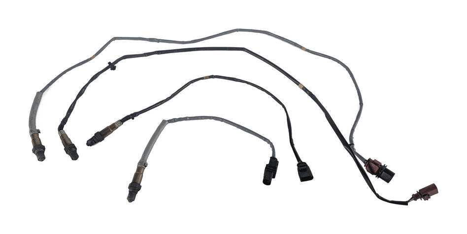Thumbnail 3: 2016 PORSCHE CAYENNE 958 3.0L HYBRID M06.EC ENGINE OXYGEN O2 LAMBDA SENSOR SET/4