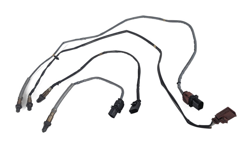 Thumbnail 4: 2016 PORSCHE CAYENNE 958 3.0L HYBRID M06.EC ENGINE OXYGEN O2 LAMBDA SENSOR SET/4