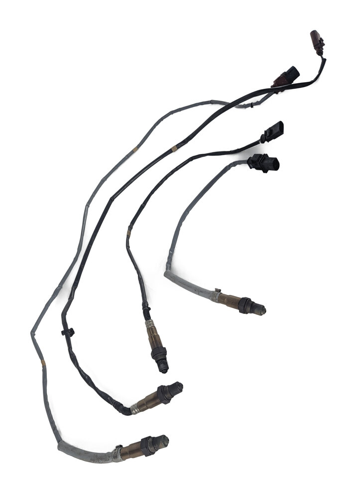 Thumbnail 5: 2016 PORSCHE CAYENNE 958 3.0L HYBRID M06.EC ENGINE OXYGEN O2 LAMBDA SENSOR SET/4
