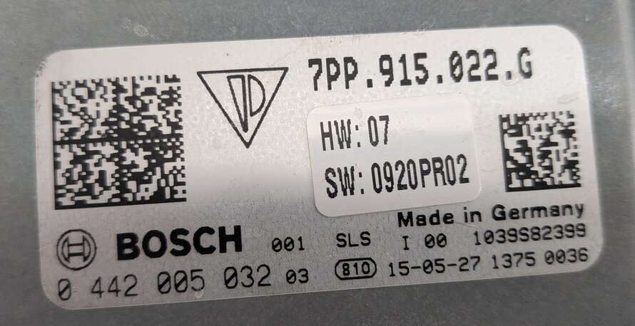Thumbnail 9: 2016 PORSCHE CAYENNE (958) HYBRID HIGH VOLTAGE BATTERY CONTROL MODULE COMPUTER