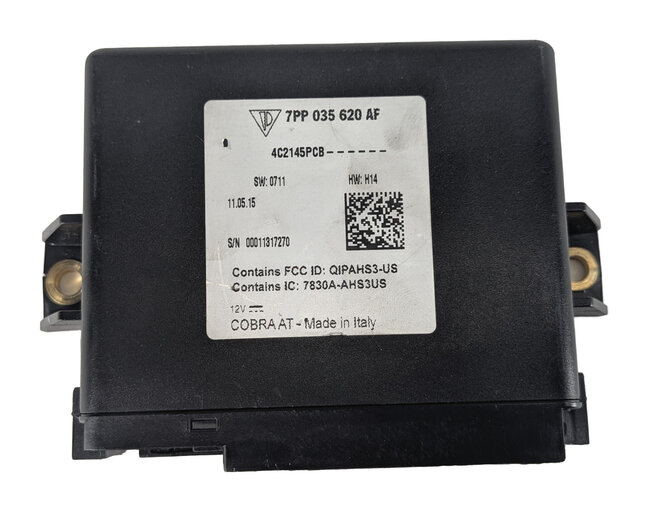 2016 PORSCHE CAYENNE (958) VEHICLE TRACKING SYSTEM VTS TELEMATICS CONTROL MODULE
