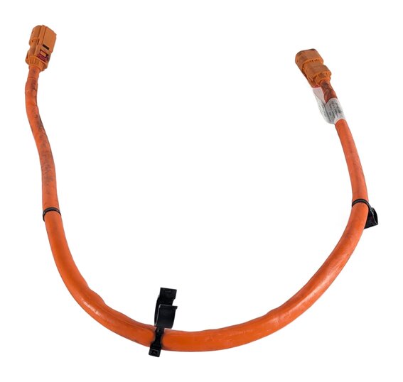 Thumbnail 2: 2016 PORSCHE CAYENNE (958) HYBRID HV HIGH VOLTAGE BATTERY POWER CABLE WIRE LEAD