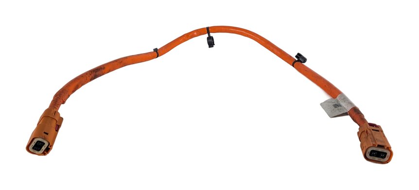 Thumbnail 5: 2016 PORSCHE CAYENNE (958) HYBRID HV HIGH VOLTAGE BATTERY POWER CABLE WIRE LEAD