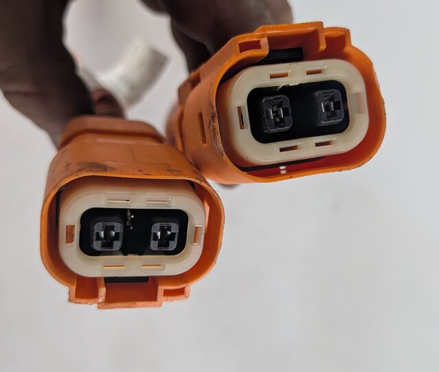 Thumbnail 9: 2016 PORSCHE CAYENNE (958) HYBRID HV HIGH VOLTAGE BATTERY POWER CABLE WIRE LEAD
