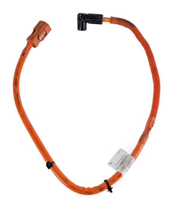 Thumbnail 2: 2016 PORSCHE CAYENNE (958) HYBRID HV HIGH VOLTAGE BATTERY POWER CABLE WIRE LEAD