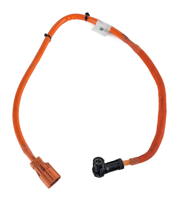 Thumbnail 5: 2016 PORSCHE CAYENNE (958) HYBRID HV HIGH VOLTAGE BATTERY POWER CABLE WIRE LEAD