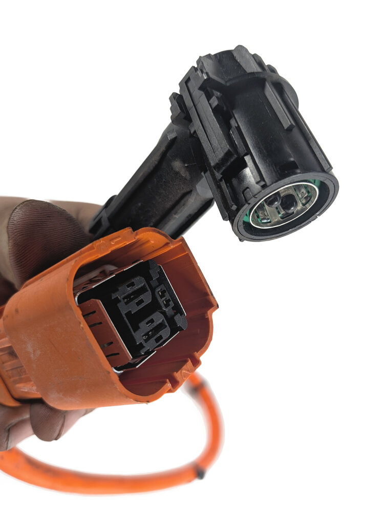 Thumbnail 6: 2016 PORSCHE CAYENNE (958) HYBRID HV HIGH VOLTAGE BATTERY POWER CABLE WIRE LEAD