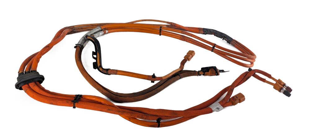 2016 PORSCHE CAYENNE (958) HYBRID HIGH VOLTAGE BATTERY WIRE WIRING HARNESS LOOM