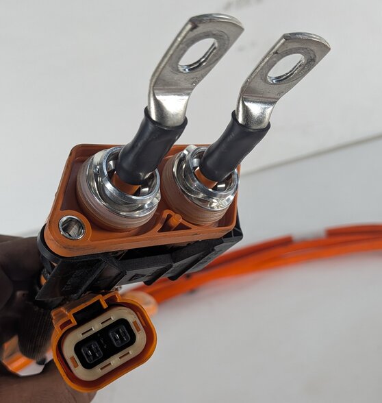 Thumbnail 8: 2016 PORSCHE CAYENNE (958) HYBRID HIGH VOLTAGE BATTERY WIRE WIRING HARNESS LOOM