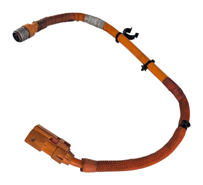 Thumbnail 4: 2016 PORSCHE CAYENNE (958) HYBRID HIGH VOLTAGE AC A/C COMPRESSOR CABLE WIRE LEAD