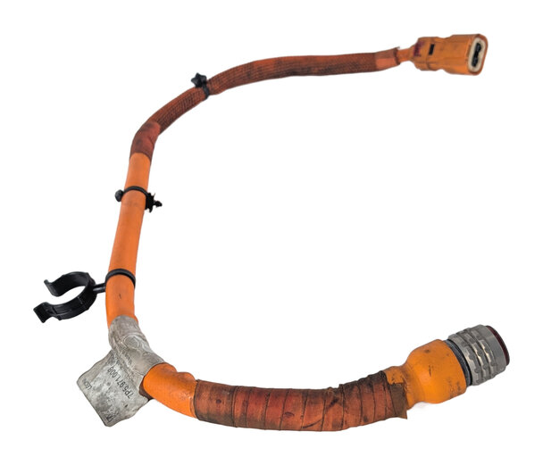 Thumbnail 5: 2016 PORSCHE CAYENNE (958) HYBRID HIGH VOLTAGE AC A/C COMPRESSOR CABLE WIRE LEAD