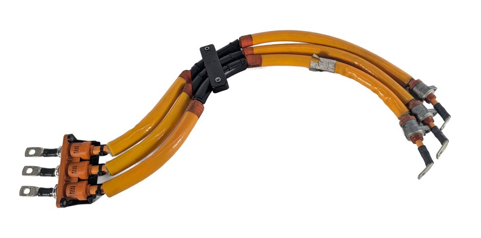 Thumbnail 3: 2016 PORSCHE CAYENNE (958) HYBRID ELECTRIC DRIVE MOTOR HIGH VOLTAGE CABLE LEAD
