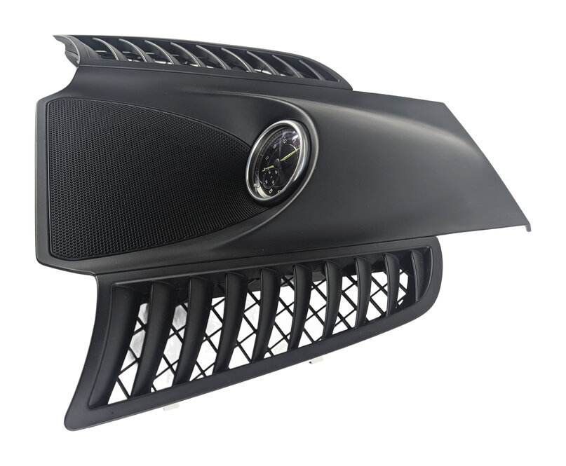 Thumbnail 4: 2016 PORSCHE CAYENNE (958) DASH TOP CENTER SPEAKER GRILLE w/ SPORT CHRONO CLOCK