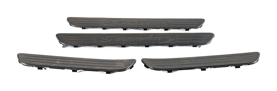 Thumbnail 7: 2016 PORSCHE CAYENNE (958) FRONT/REAR DOOR SILL SCUFF PLATE SET/4 STAINLESS