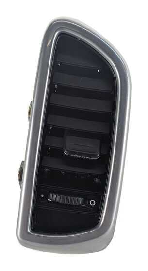 Thumbnail 2: 2016 PORSCHE CAYENNE (958) FRONT LEFT DRIVER DASH HEAT AIR AC VENT (Silver)