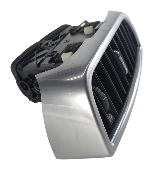 Thumbnail 5: 2016 PORSCHE CAYENNE (958) FRONT CENTER LEFT DASH HEAT AIR AC VENT (Silver)