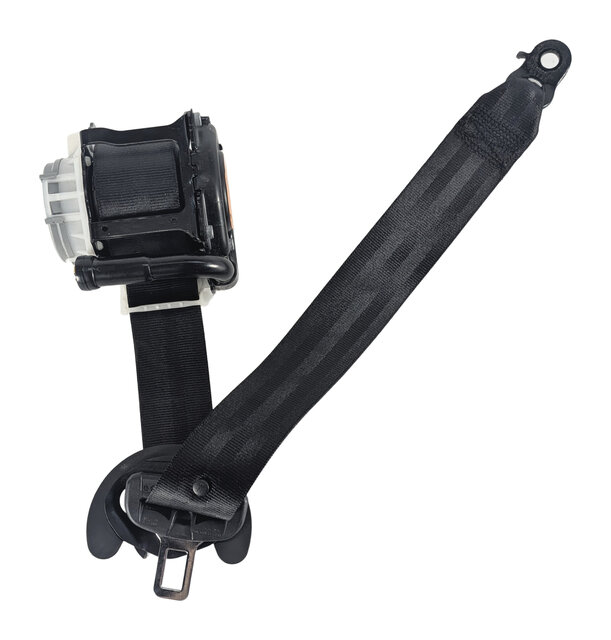Thumbnail 3: 2016 PORSCHE CAYENNE (958) REAR RIGHT SEAT BELT SEATBELT RETRACTOR (Black)