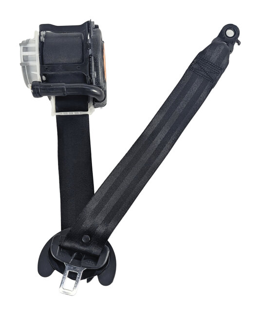 Thumbnail 3: 2016 PORSCHE CAYENNE (958) REAR LEFT SEAT BELT SEATBELT RETRACTOR (Black)