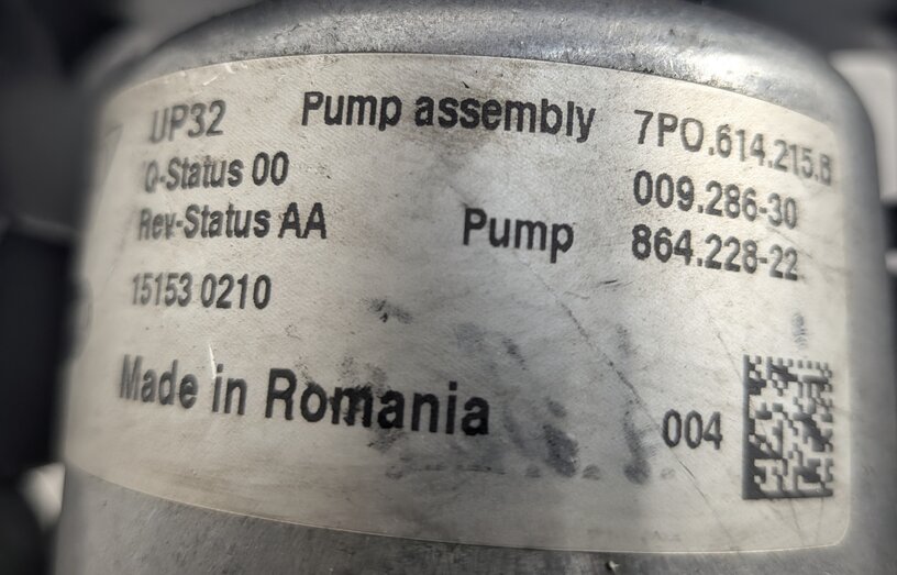 Thumbnail 10: 2016 PORSCHE CAYENNE (958) HYBRID ELECTRIC BRAKE BOOSTER VACUUM PUMP w/ BRACKET