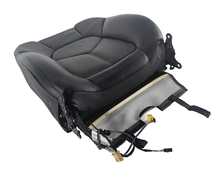 2016 PORSCHE CAYENNE (958) FRONT RIGHT UPPER HEATED COOLED SEAT CUSHION (Black)