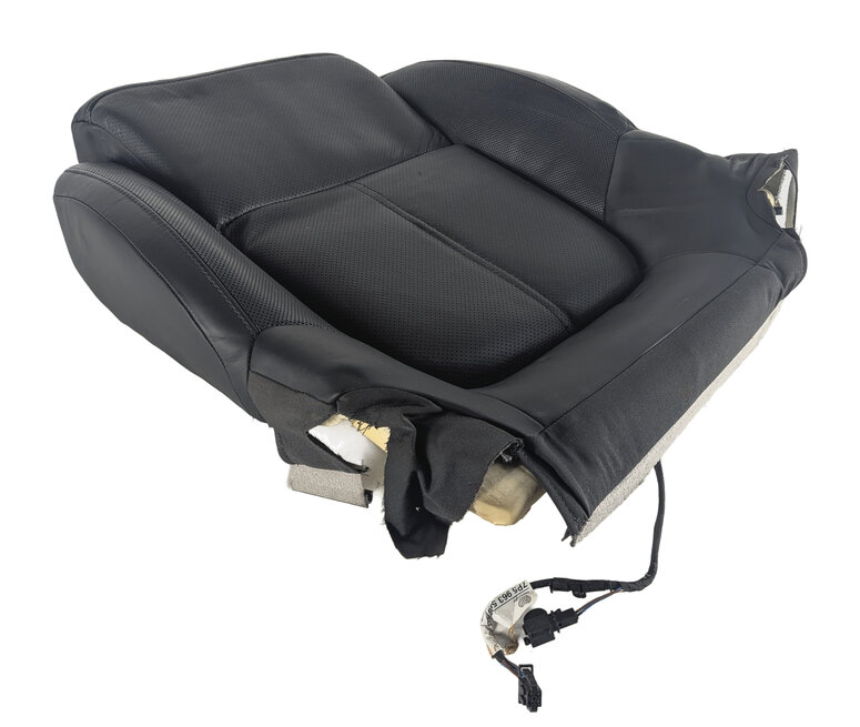 2016 PORSCHE CAYENNE (958) FRONT RIGHT HEATED COOLED SEAT BOTTOM CUSHION (Black)