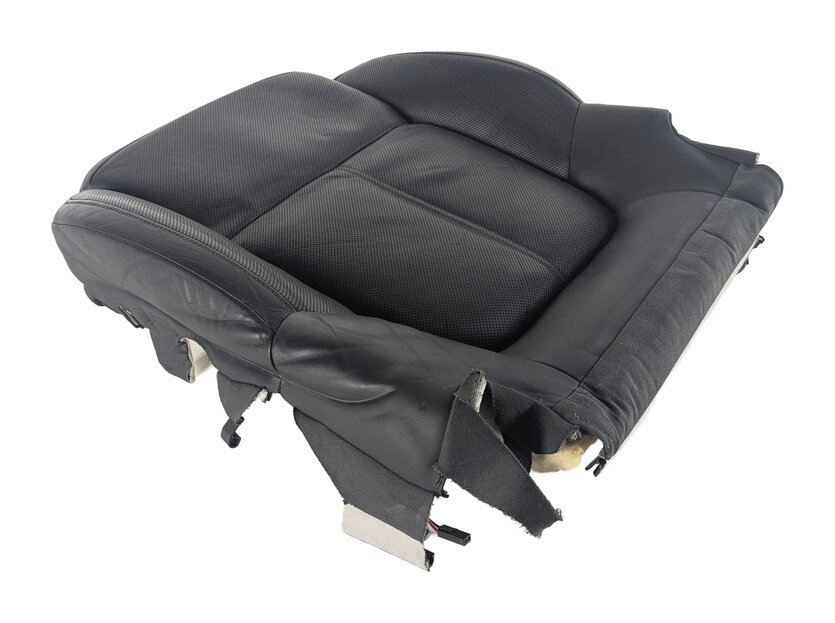 2016 PORSCHE CAYENNE (958) FRONT LEFT HEATED COOLED SEAT BOTTOM CUSHION (Black)