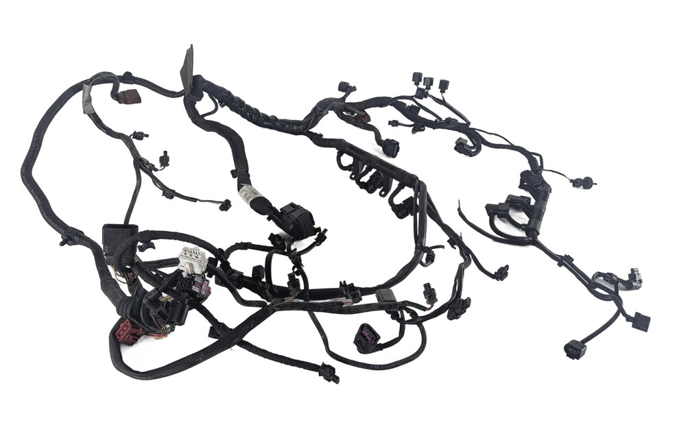 2016 PORSCHE CAYENNE (958) 3.0L HYBRID (M06.EC) ENGINE WIRE WIRING HARNESS LOOM