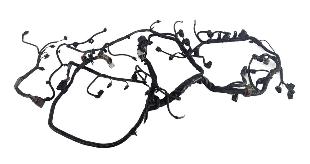 Thumbnail 10: 2016 PORSCHE CAYENNE (958) 3.0L HYBRID (M06.EC) ENGINE WIRE WIRING HARNESS LOOM