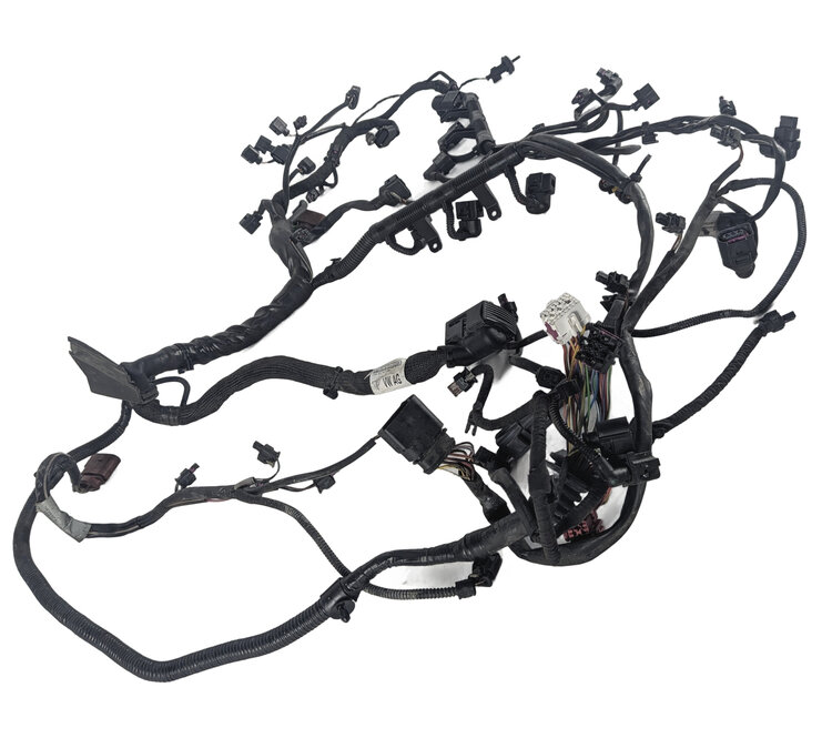 Thumbnail 4: 2016 PORSCHE CAYENNE (958) 3.0L HYBRID (M06.EC) ENGINE WIRE WIRING HARNESS LOOM