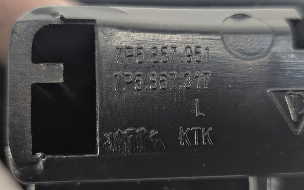 Thumbnail 8: 2016 PORSCHE CAYENNE (958) REAR LEFT DOOR ASHTRAY STORAGE BIN CUBBY COMPARTMENT