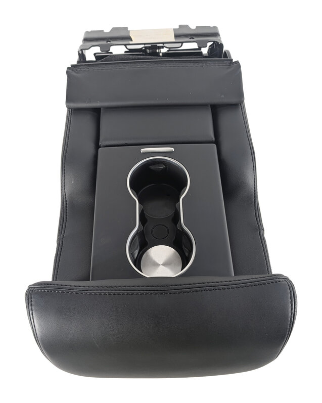 Thumbnail 3: 16-17 RANGE ROVER SPORT L405 L494 REAR 2ND ROW SEAT ARM REST CUP HOLDER (Black)