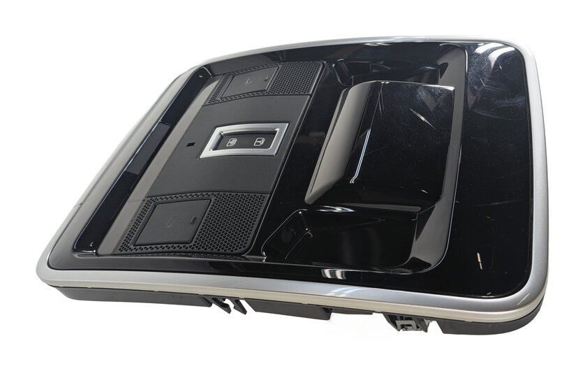Thumbnail 5: 14-17 RANGE ROVER SPORT (L494) FRONT ROOF OVERHEAD DOME COURTESY LIGHT (Black)