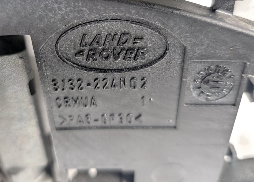 Thumbnail 8: 12-17 RANGE ROVER EVOQUE L494 L405 L538 FRONT RIGHT PASSIVE DOOR HANDLE (Black)