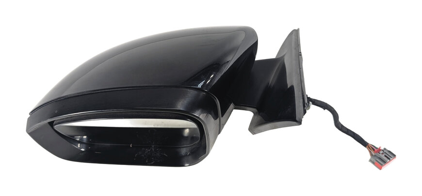 Thumbnail 3: 16-22 ROVER SPORT L494 LEFT PFOLD AUTODIM BLIND SPOT DOOR MIRROR (Black)