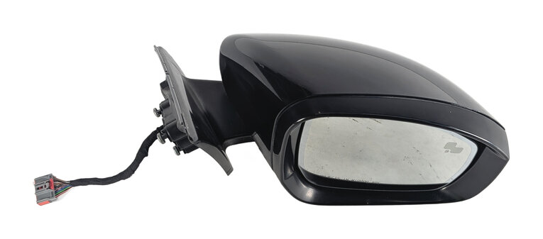 Thumbnail 3: 16-22 ROVER SPORT L494 RIGHT PFOLD AUTODIM BLIND SPOT DOOR MIRROR(Black)