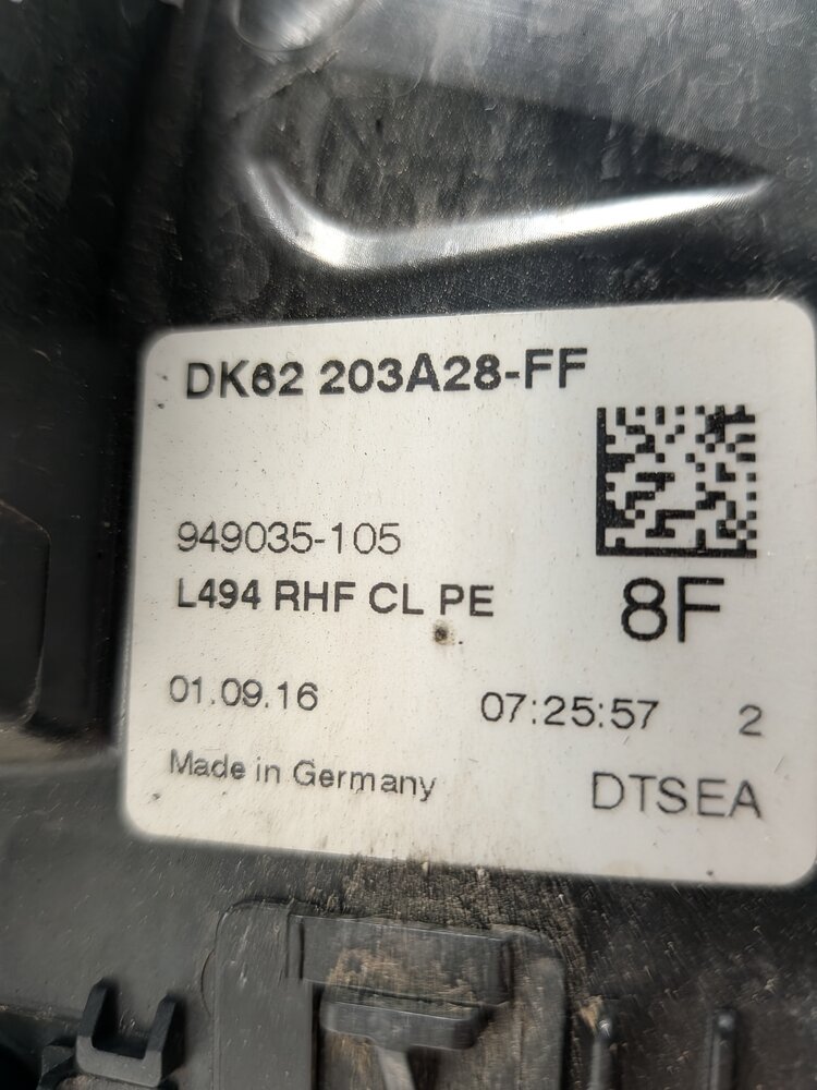 Thumbnail 9: 13-22 DISCOVERY RANGE ROVER SPORT (L405 L462 L494 L550) FRONT RIGHT DOOR LATCH